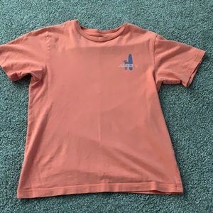 Orange Johnnie O shirt